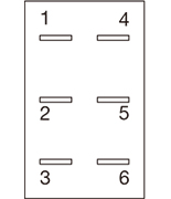 KRシリーズ6端子図