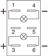 KRシリーズ6端子図